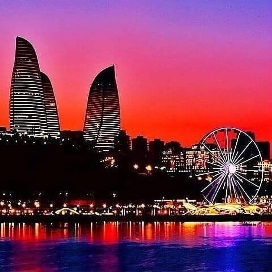 Econom Maxim Hotel Baku Exterior foto