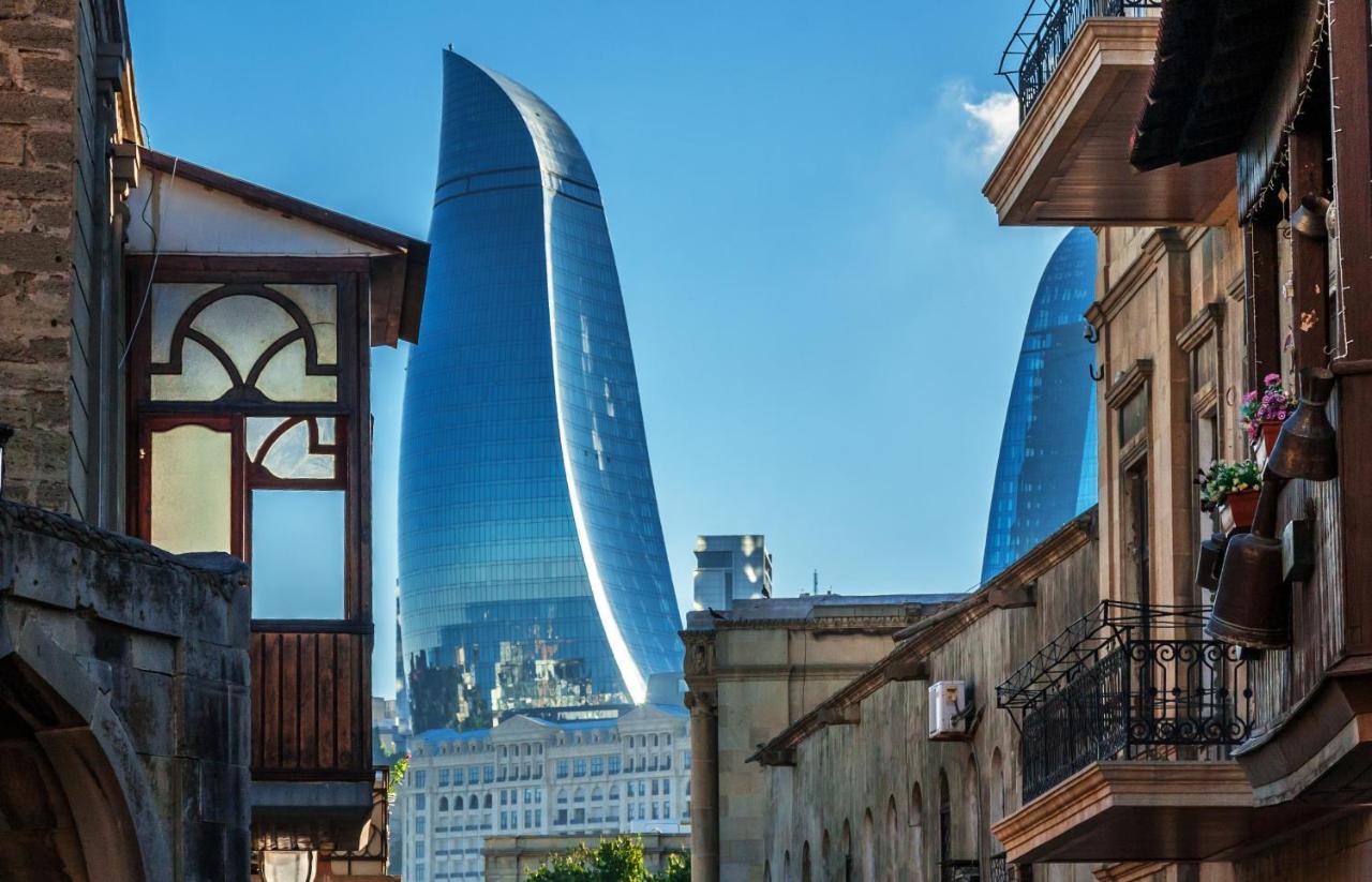 Econom Maxim Hotel Baku Exterior foto