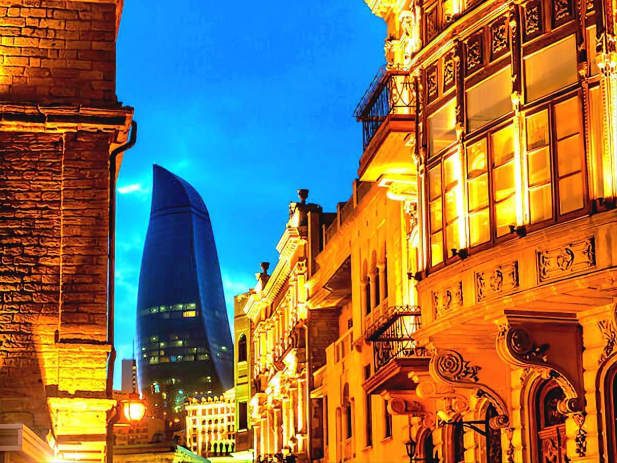 Econom Maxim Hotel Baku Exterior foto
