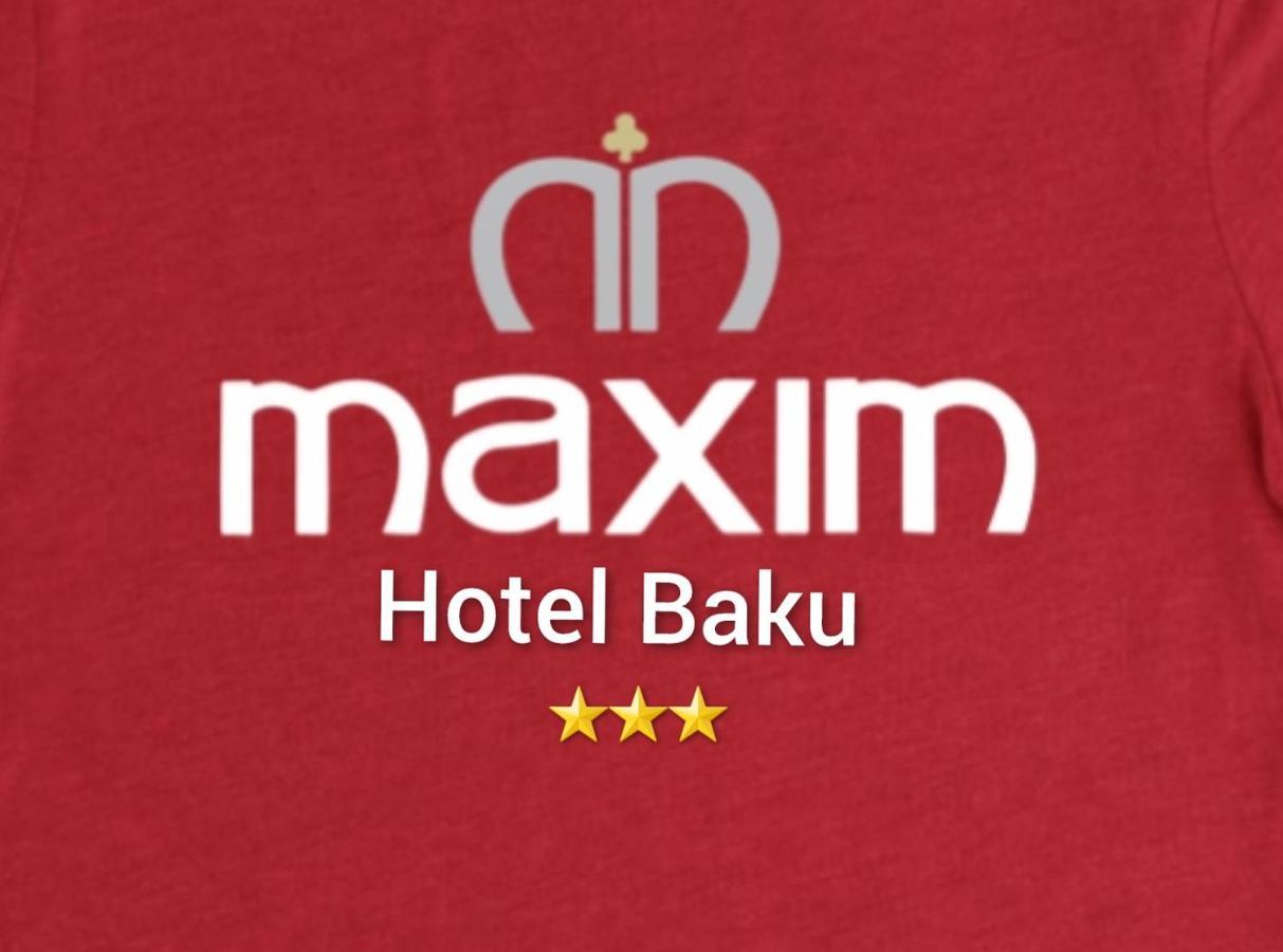 Econom Maxim Hotel Baku Exterior foto